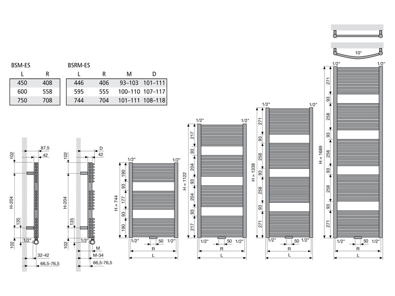 Malva Inox BSM-ES 1338 x 750